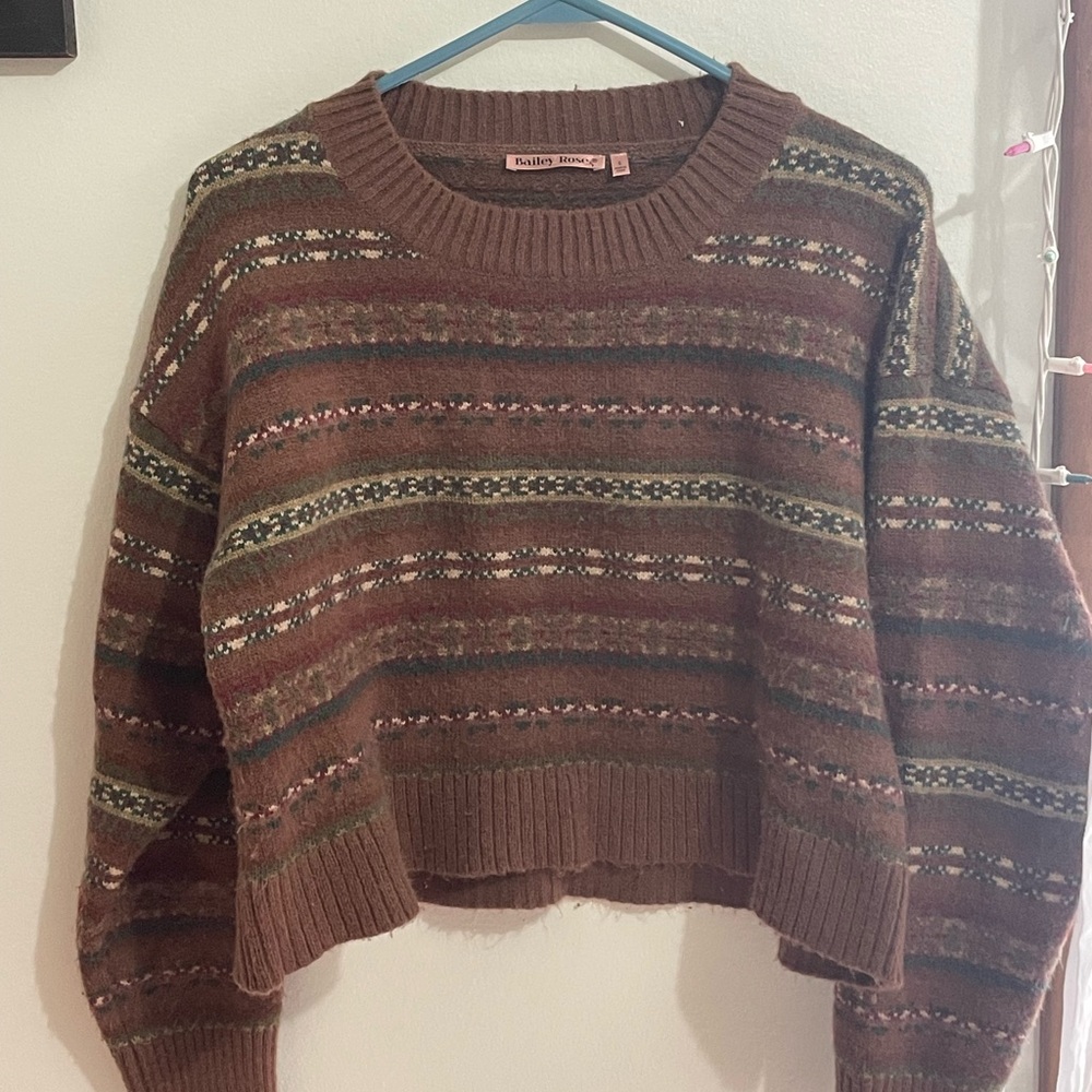 Cozy Cropped Sweater
